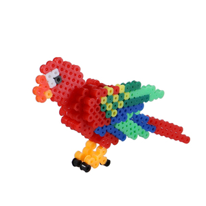 Giocattoli educativi per bambini di vendita caldi perline per fusibili da stiro 70 + colori perline Hama 5 mm perline Perler per bambini - Product Image 6