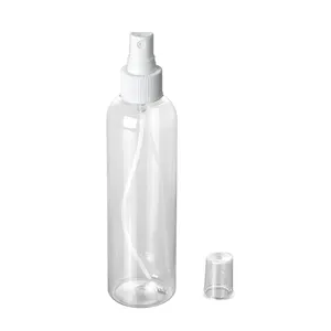 250 ml flaconi spray di plastica di massa con spruzzatore bianco, personalizzati spray vuote bottiglie