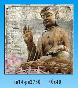 <span class=keywords><strong>Sin</strong></span> <span class=keywords><strong>marco</strong></span> pared de lona de arte de buda pintura - Product Image 5