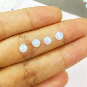 5 millimetri <span class=keywords><strong>Blu</strong></span> Cabochon Pietre Preziose Commercio All'ingrosso Della Cina Allentato <span class=keywords><strong>Opale</strong></span> Prezzo di <span class=keywords><strong>Pietra</strong></span> - Product Image 5