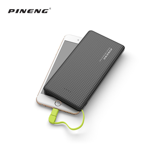<span class=keywords><strong>Pineng</strong></span> थोक आसान ले जाने के लिए अल्ट्रा स्लिम मोबाइल फोन 10000mah पावर बैंक - Product Image 4