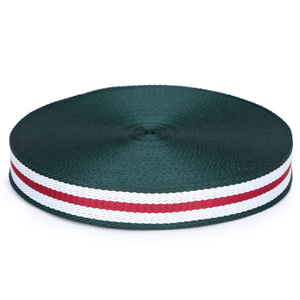 Chất lượng cao 100% bông <span class=keywords><strong>Twill</strong></span> sọc băng vải với phong cách thêu - Product Image 2