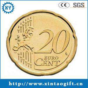 personalizada de la moneda del euro moneda de encargo de metal fabricante de - Product Image 1