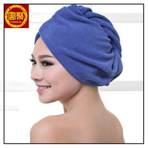 Asciugamano in microfibra per turbante per capelli avvolgenti per Spa con doccia morbida per donna ad asciugatura rapida all'ingrosso a buon mercato - Product Image 6
