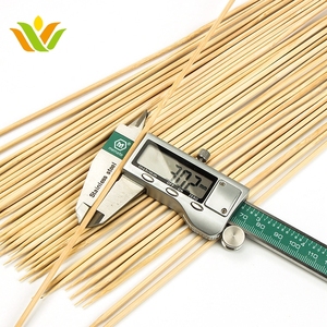 Naturel rond couleur <span class=keywords><strong>barbecue</strong></span> brochette de bambou de <span class=keywords><strong>charbon</strong></span> de bois <span class=keywords><strong>barbecue</strong></span> grills pour brochettes - Product Image 6
