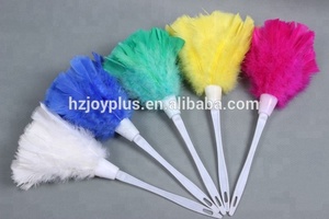 Di alta qualità di tacchino piuma spolverino colorato spolverino di pulizia con plastica PP microfibra poliammide testa - Product Image 2