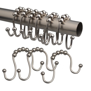 Canton Fair Modern Curtain Shower <strong>Pole</strong> Rings/<strong>hooks</strong> - Product Image 6