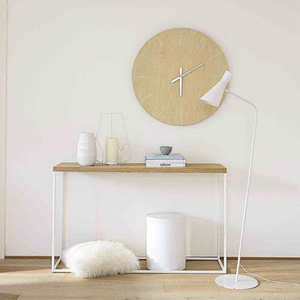 <span class=keywords><strong>Table</strong></span> de console en bois pour le rangement, style nordique et moderne, pour l'entrée du loft, le porche, le mur, le rectangle, le cadre métallique - Product Image 3