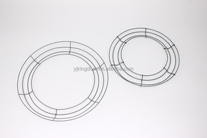 Oem 550-57B 14 Inches DIY Crafts Metal Wire <strong>Wreath</strong> <strong>Frame</strong> for Weeding Party Decoration - Product Image 5
