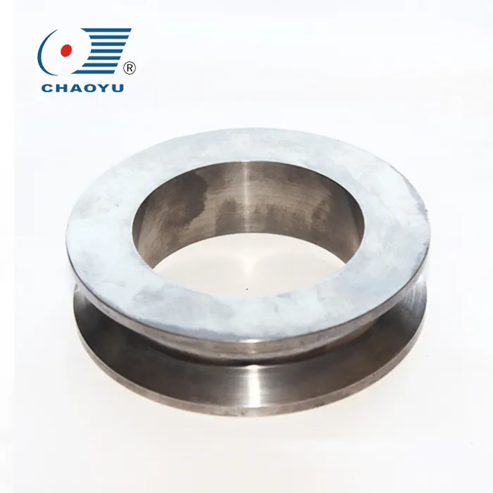 YG8 Carbide Pulley YG15 Tungsten Carbide Dây Hướng Dẫn Cuộn Và Carbide Thẳng Con Lăn