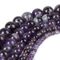 Großhandel Lapis Lazuli Rosenquarz Amethyst Achat Tigerauge Natursteinperlen für Armbänder Halsketten Schmuckherstellung