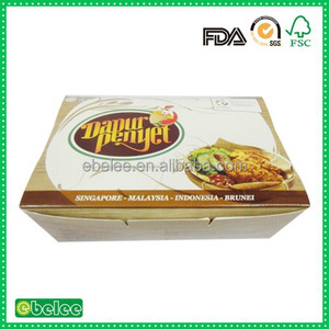 Diseñar su propio cartón desechables almuerzo comida caja de comida rápida - Product Image 3