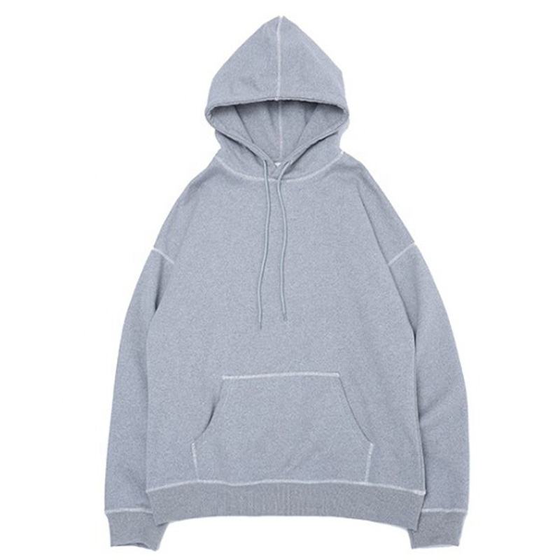 plain gray hoodie