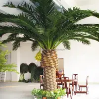 Centre de table artificiel, palmier décoratif, vente en gros, 10 pièces