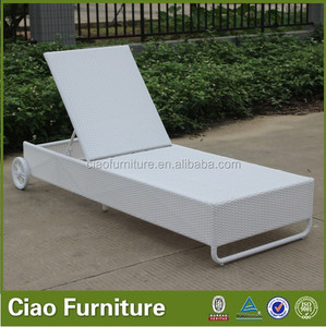 Conversation En Osier Ensembles Chaises Longues Monte Carlo <span class=keywords><strong>Méridienne</strong></span> avec Pivotant Pouf - Product Image 1