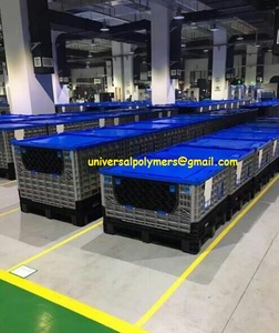 Hộp Pallet Nhựa Pp 2023 Chất Lượng Cao Mới Hộp Pallet Nhựa Công Nghiệp Vận Chuyển Hạng Nặng Thùng Nhựa Lớn - Product Image 6