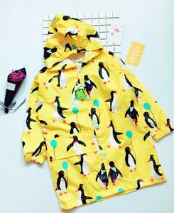 Sveglio Bello Del Fumetto Per Bambini Ragazze Dei Ragazzi Dei Bambini Impermeabile Impermeabile Con Cappuccio Impermeabile Pioggia Giacca Vestiti del Cappotto - Product Image 5