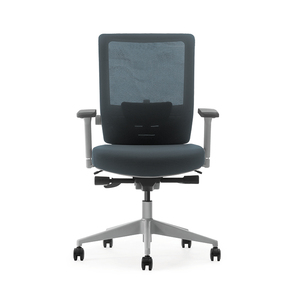 3D Adjustable arms modern commercial Office swivel chair with wheels - Product Image 4