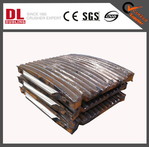 Forros de trituradora de mandíbula Mn18 placas de la quijada - Product Image 4