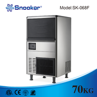 Machine à glaçons commerciale Snooker SK-068F 70 kg/24h pour glace granulée/en pépites/broyée