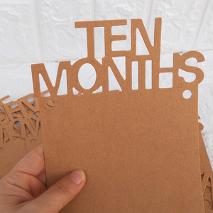 Cartel de foto de bebé de 1er cumpleaños para recién nacido a 12 meses, evento mensual, guirnalda de banderines de fotografía, celebración de primer cumpleaños - Product Image 6