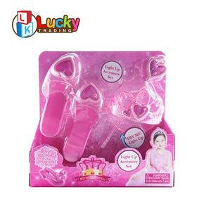 Nouvelles chaussures en cristal de marque, meilleurs jouets, couronne lumineuse, ensemble de beauté, jeux <span class=keywords><strong>pour</strong></span> filles <span class=keywords><strong>pour</strong></span> se déguiser en princesse - Product Image 6