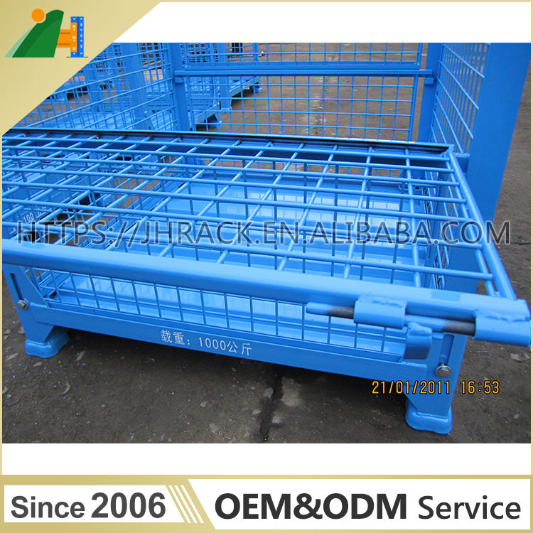 Customized Storage Metal Container Steel Corrugated Panel Mesh ...