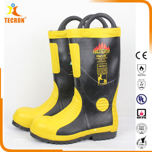 <span class=keywords><strong>CE</strong></span> Certified EN 15090 Bombeiro Botas Harvik Bombeiro Botas Equipamento Essencial De Combate A Incêndios - Product Image 3