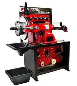 C9370C car brake lathe machine for brake drum and disc cutting