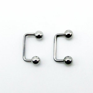 De acero inoxidable de barbell piercing <span class=keywords><strong>cara</strong></span> piercing - Product Image 5