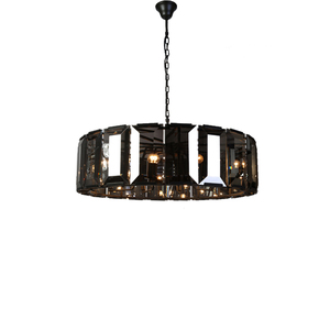 <span class=keywords><strong>Lampe</strong></span> autoportante en <span class=keywords><strong>verre</strong></span> gris <span class=keywords><strong>fumé</strong></span>, design unique, rétro, offre spéciale, 2022 - Product Image 2