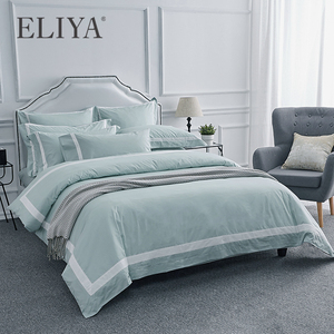 Juego de cama de algodón egipcio de lujo, personalizado, 100% algodón - Product Image 3