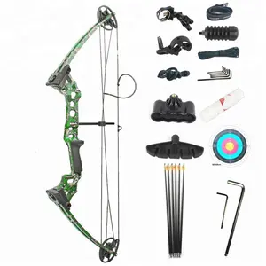 Brand New High Quality Powerful Hunting Catapult Wild Camping Fishing Wheel  Archery Fishing Tool Package Multifunction Toys