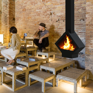 <span class=keywords><strong>Cheminée</strong></span> suspendue prix bon marché et bon feu poêles - Product Image 3