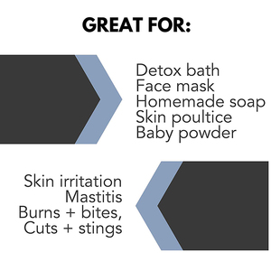 ETRUN ALISA Private Label 100% Pura Argilla Naturale Indiana Curativa al Calcio Bentonite per Rimuovere le Tossine e Sbiancare - Maschera in Polvere - Product Image 5
