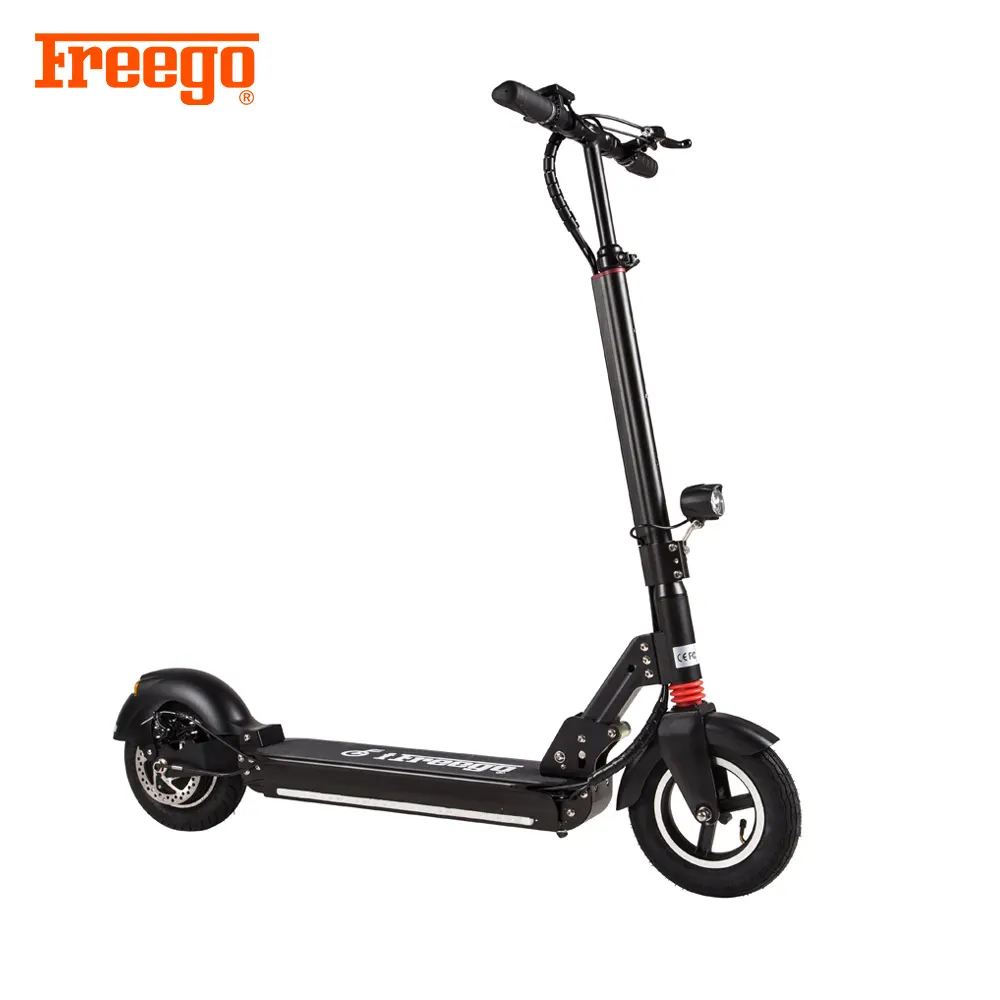 Freego low price 10'' fat tire foldable electric mobility scooter