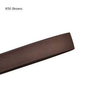 Cinta de grogrén a rayas, suave, sólida, 0,5 pulgadas (13mm) - Product Image 1