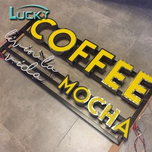 Pre Mounted <strong>Wire</strong> Connection Raceway Channel Letter <strong>Sign</strong> Front or Back Lit <strong>Sign</strong> - Product Image 4