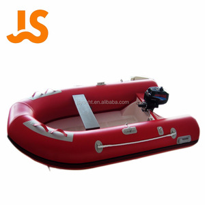 PVC rígido 2.7 m piso de fibra de pesca inflable/raza Calypso barco Nautic proveedor de China Roja JSRR270 - Product Image 3