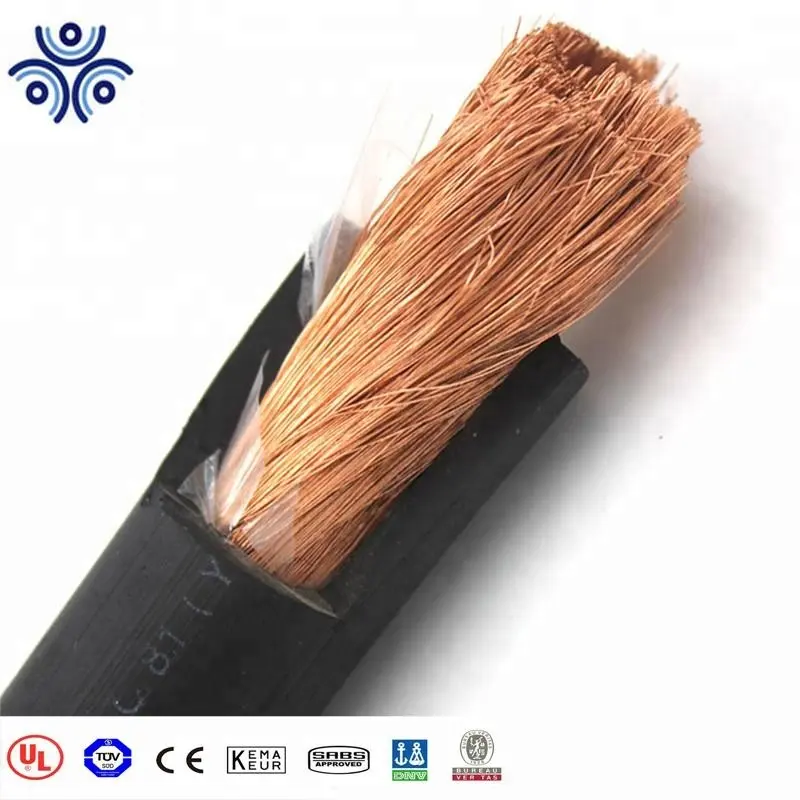 Wire Cable CE UL Certification Flexible Copper Wire Rubber Insulated Battery Cable Welding Cable 10 16 25 35 50 70 95 120 150mm2