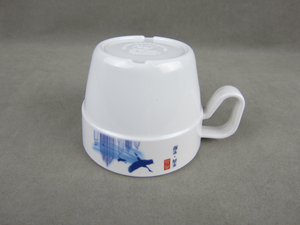 Mélamine café combiné théière frais cône couple creative coupe de barbe à papa - Product Image 4