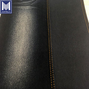 Voorraad Veel Polyester Rayon Katoen Spandex Dubai Bangladesh Brazilië Zwarte Indigo Mannen Vrouwen Jeans Satijn Satijn Stretch Denim Stof - Product Image 3