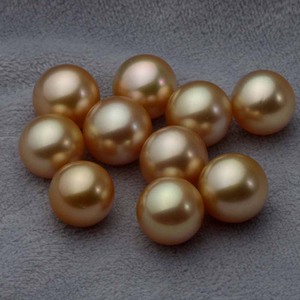 Perles rondes dorées de la mer du sud-<span class=keywords><strong>marine</strong></span>, grande taille 12-13mm, livraison gratuite - Product Image 3
