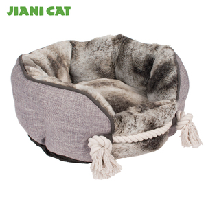 <span class=keywords><strong>Best</strong></span> selling pv plush fabric boat carry pet dog bed with handle - Product Image 2