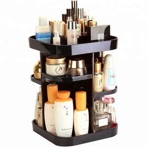 Organiseur de maquillage acrylique rotatif à 360 degrés, boîte de <span class=keywords><strong>rangement</strong></span> de cosmétiques multifonction réglable pour maquillage - Product Image 3