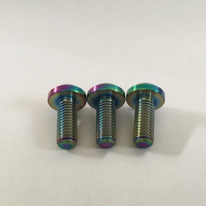High Quality Anodizing GR5 <strong>Titanium</strong> Tapered Allen Head <strong>Bolts</strong> Screws - Product Image 5
