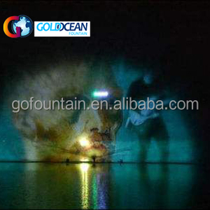 <strong>FREE</strong> DESIGN Outdoor Water Pump Digital Water Screen <strong>Movie</strong> for Projector - Product Image 6
