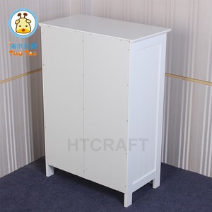 Personalizar venta al por mayor E1 MDF <span class=keywords><strong>blanco</strong></span> ahorro <span class=keywords><strong>de</strong></span> espacio muebles para el hogar pecho con cuatro pequeños cajones gabinete <span class=keywords><strong>de</strong></span> almacenamiento - Product Image 4