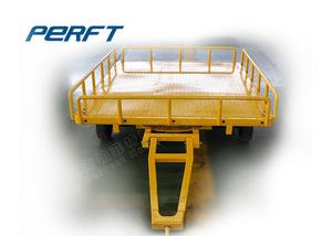 Trattore Trainato Piatto Rimorchio Auto Per Aeroporto Bagaglio di Trasporto - Product Image 2