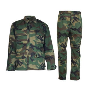 卸売65％ポリスター綿35％森林迷彩リップストップ軍の服 - Product Image 1